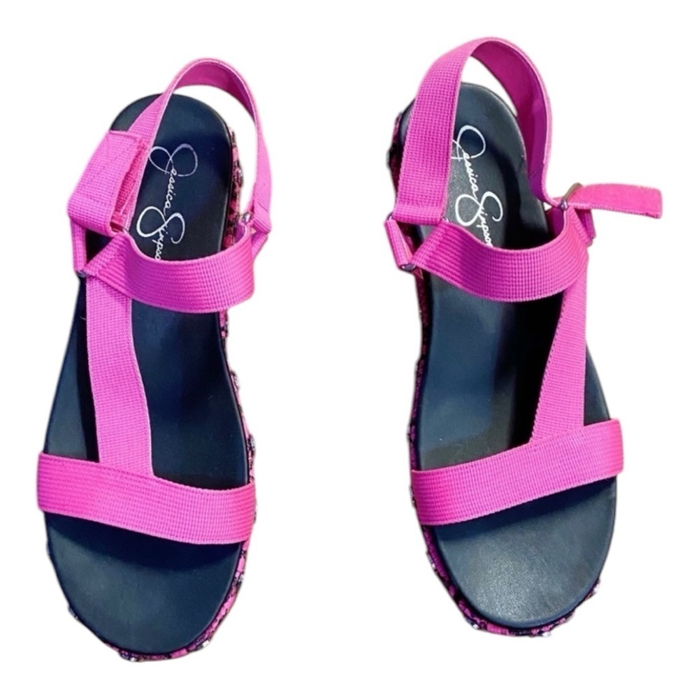 JESSICA SIMPSON Pink Platform Sandal